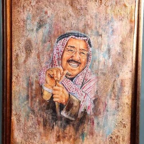 لوحة بورتريه فاخرة